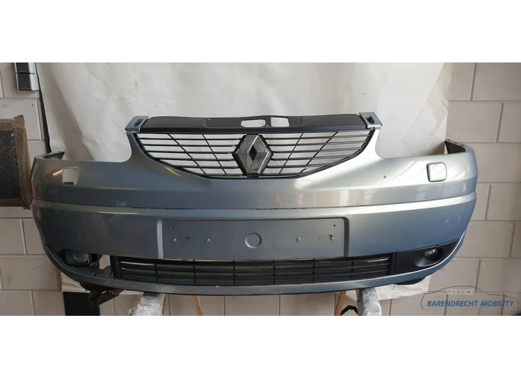 Voorbumper met radiator grille Avantime Renault 211 Steppe 6025402614 origineel gebruikt 2001 / 2003