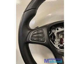 mercedes-c-w205-stuurwiel-stuur-leer — foto 4