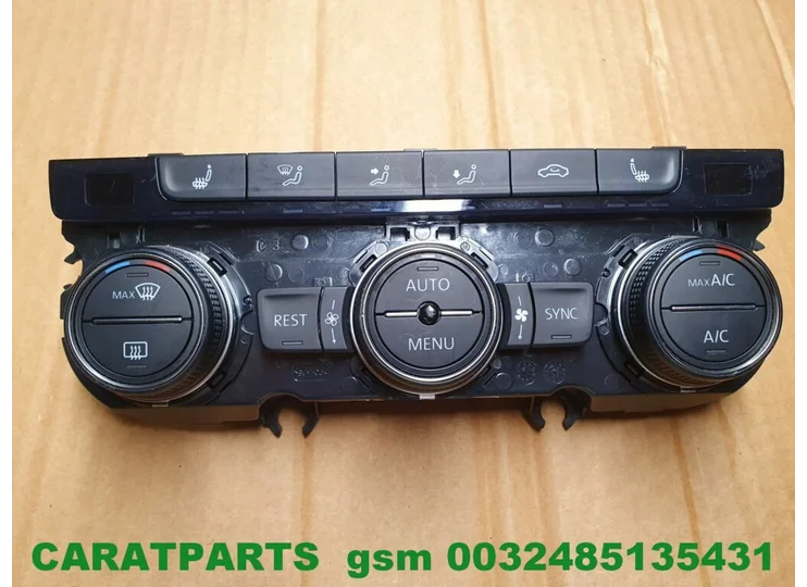 5g0907044ah golf 7 chauffage panneau de climatisation panneau Clima