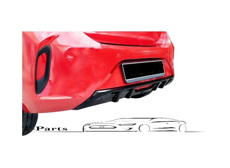 Opel corsa F becquet de pare-chocs arrière pare-chocs sport 2019+