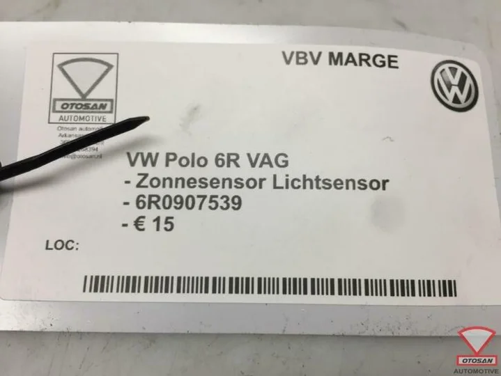 vw-polo-6r-vag-lichtsensor-zonnesensor-6r0907539 — foto 2
