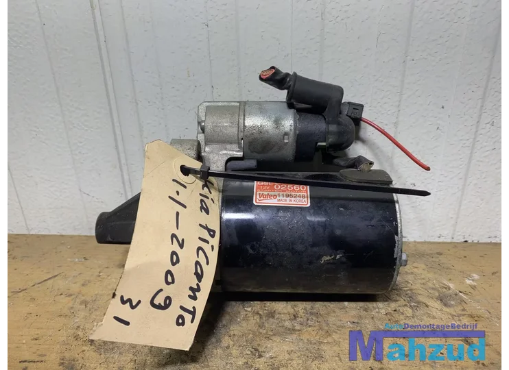 KIA PICANTO 1.1 Startmotor 3610002560 Hyundai i10 1.1 12V