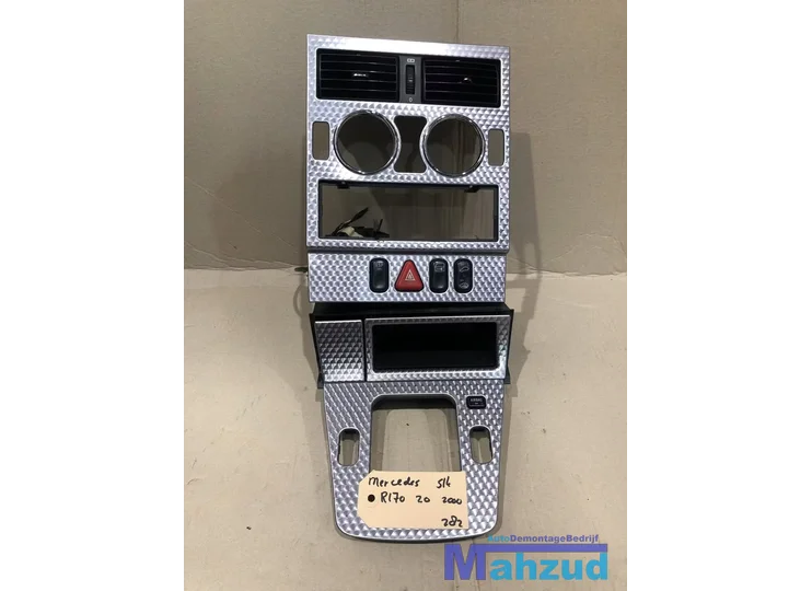 Mercedes SLK R170 Middenconsole pookhuis asbak radioframe