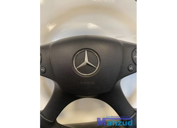 mercedes-w204-cklasse-leer-stuurwiel-stuur-met-airbag