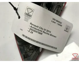 renault-clio-iv-2014-achterlicht-rechts-binnen-265505796r — foto 2