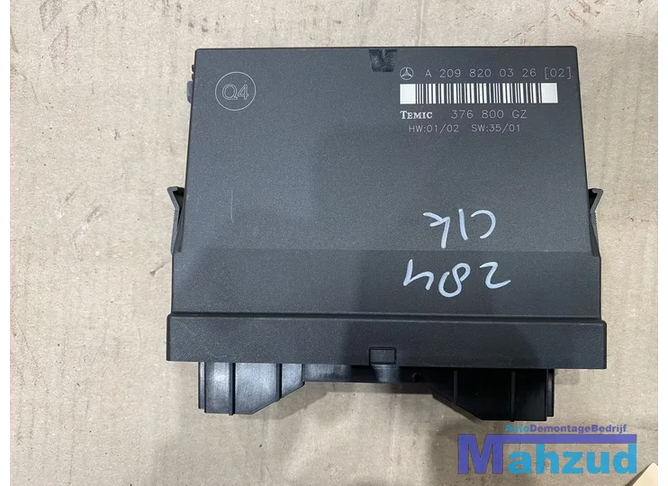 Mercedes w209 Rear controle unit A2098200326 2098200326