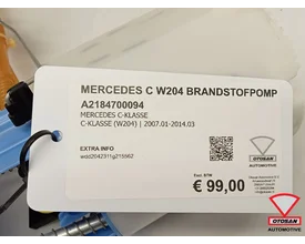 mercedes-c-klasse-w204-brandstofpomp-a218700094 — foto 3