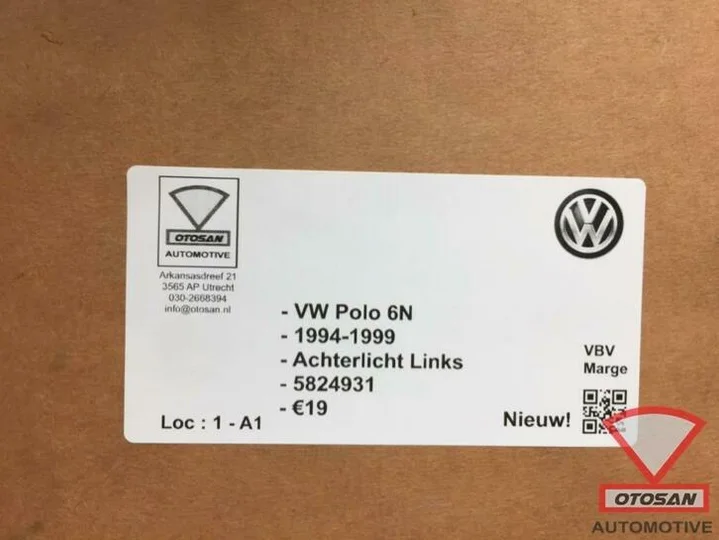 vw-polo-6n-1994-1999-achterlicht-links-nieuw!-5824931 — foto 3