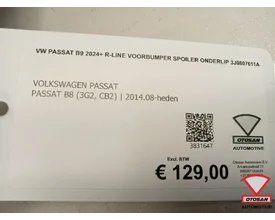 vw-passat-b9-2024-rline-voorbumper-spoiler-onderlip-3j0807611a — foto 4