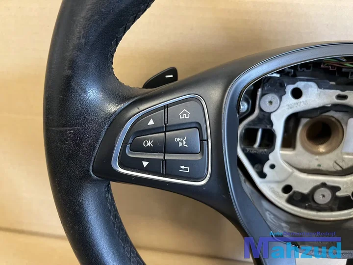 mercedes-c-klasse-w205-glc-x253-stuurwiel-stuur-met-flipper — foto 5