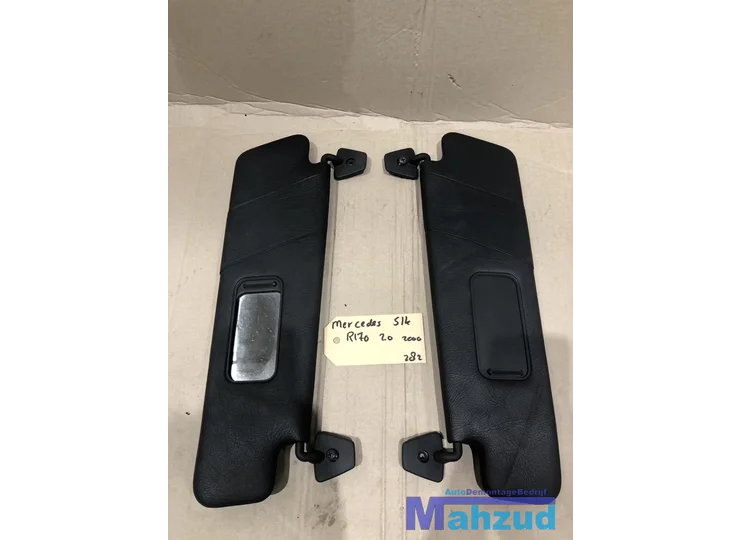 MERCEDES SLK R170 Zwart Zonneklep zonnescherm