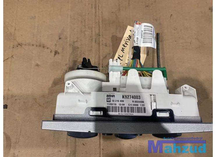 opel-meriva-a-kachel-bedieningspaneel-k9274003