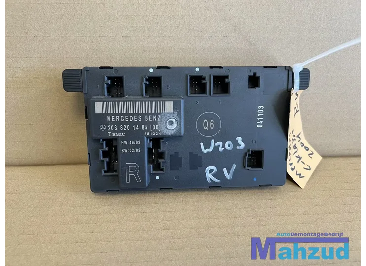 MERCEDES C-KLASSE W203 links voor deurmodule 2000-2007