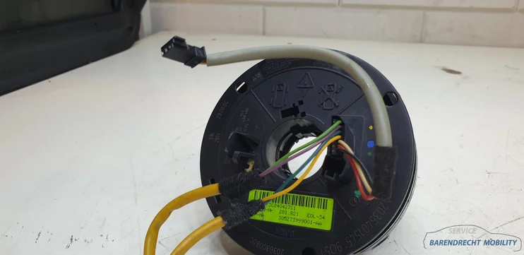 stuurhoeksensor-sleepring-w203-c-klasse-clk-w209-2035401545-aklasse-w169-origineel-gebruikt-2004-2009 — foto 6