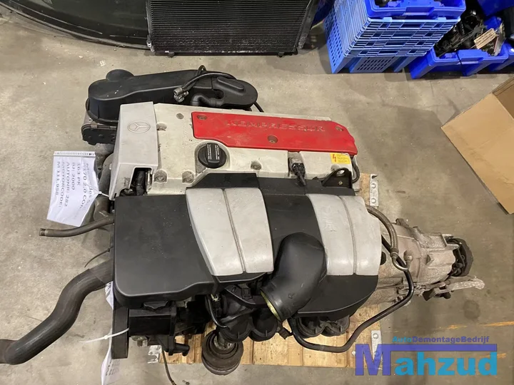mercedes-slk-r170-20-111958-motorblok-motor-engine-compleet — foto 6