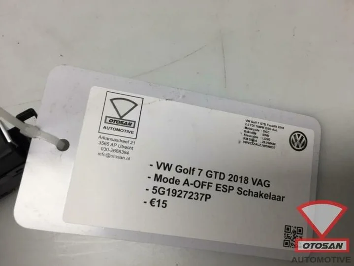 vw-golf-7-gtd-2018-mode-a-off-esp-schakelaar-5g1927237p — foto 2