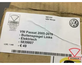 vw-passat-2005-2010-buitenspiegel-spiegel-links-elekt.-nieuw — foto 4