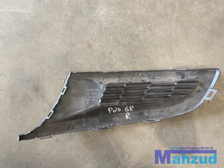 vw-polo-6r-rechts-bumper-rooster-kap-6r0853666c-2009 — foto 2