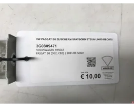 vw-passat-b8-zijscherm-spatbord-steun-links-rechts-3g0809471 — foto 2