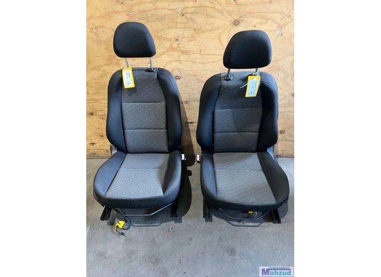 PEUGEOT 207 SW Black grey interior seat bench 2007-2013