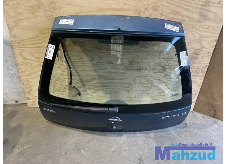 OPEL CORSA C Groen Z20M Achterklep 2000-2005