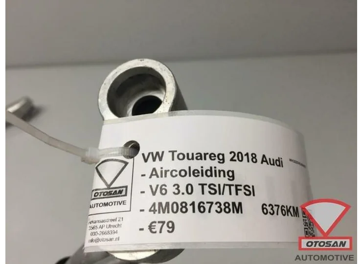 VW Touareg 2018 VAG Aircoleiding Airco Leiding 4M0816738M