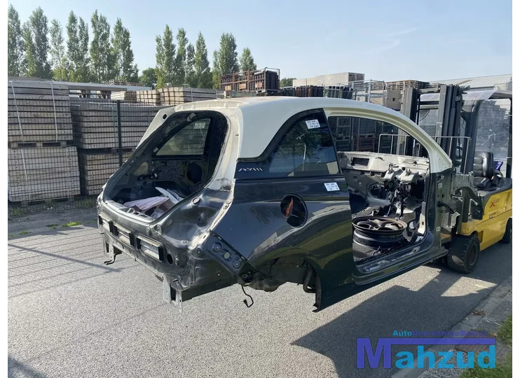 OPEL ADAM Chassis dorpel achterscherm dak zijraam achter 2012-2019
