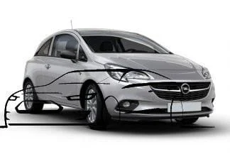 opel-corsa-e-zijscherm-links-spatbord-nieuw — foto 3