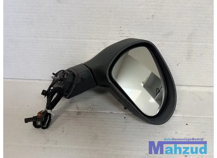 PEUGEOT 207 zilver EZR 3Deurs rechts spiegel 2006-2015