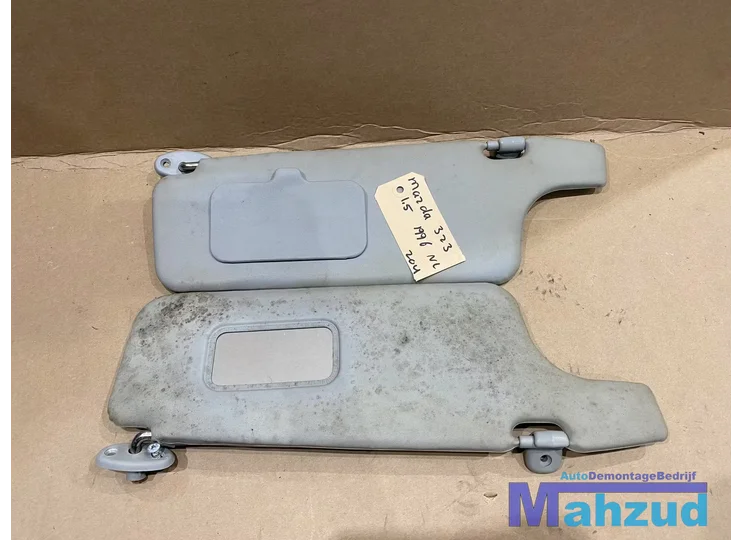 MAZDA 323 F 5 Zonneklep rechts links set 1994-1998