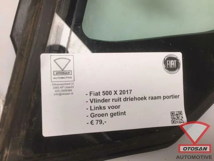 fiat-500-x-vlinder-driehoek-ruit-raam-portier-links-voor-gro — foto 3