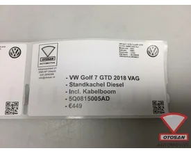 vw-golf-7-gtd-standkachel-diesel-+-kabelboom-5q0815005ad — foto 6