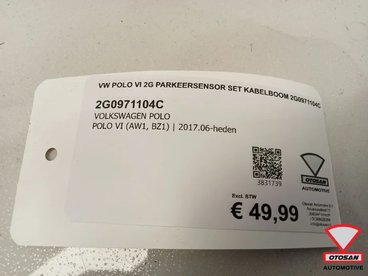vw-polo-vi-2g-parkeersensor-set-kabelboom-2g0971104c — foto 5