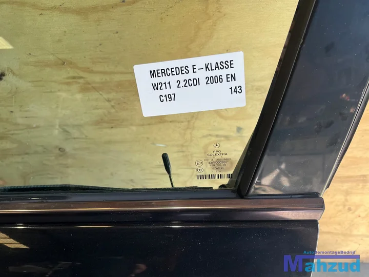 mercedes-e-klasse-w211-zwart-c197-links-voor-deur-20022009 — foto 2