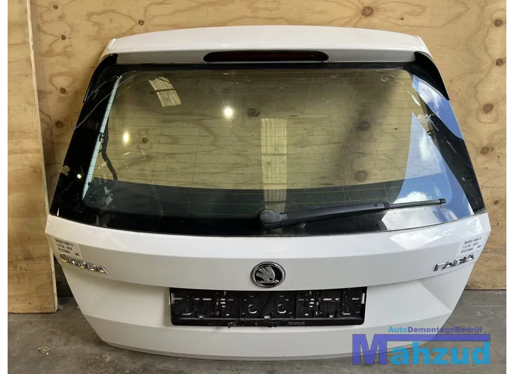 SKODA FABIA 3 Wit Station achterklep 2014-2021