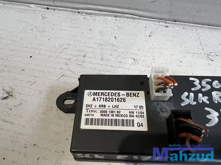 mercedes-slk-r171-stoelverwarming-module-a1718201626-20052011 — foto 2