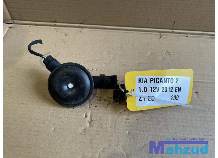 KIA PICANTO 2 toeter claxon 2011-2017
