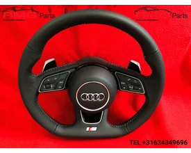 audi-s-line-rs-a4-s4-rs4-a5-s5-stuur-met-airbag-geperforeerd-leer — foto 8