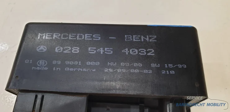 voorgloei-relais-mercedes-sklasse-w220-a0285454032-270cdi-320cdi-ml-w163-1998-2004 — foto 5