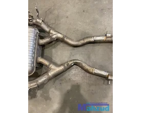 bmw-m4-m3-costum-uitlaat-downpipe-openpijp-schade — foto 10