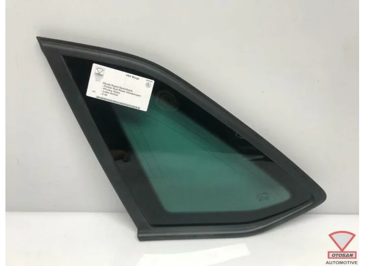 skoda rapid spaceback vlinderraam hoekruit privacy glass lin