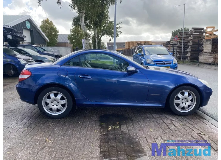 2005 MERCEDES SLK R171 Blauw C345 RECHTS Spiegel 05-11