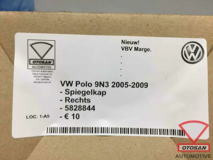 vw-polo-9n3-2005-2009-spiegelkap-spiegel-kap-rechts-nieuw!-5 — foto 3