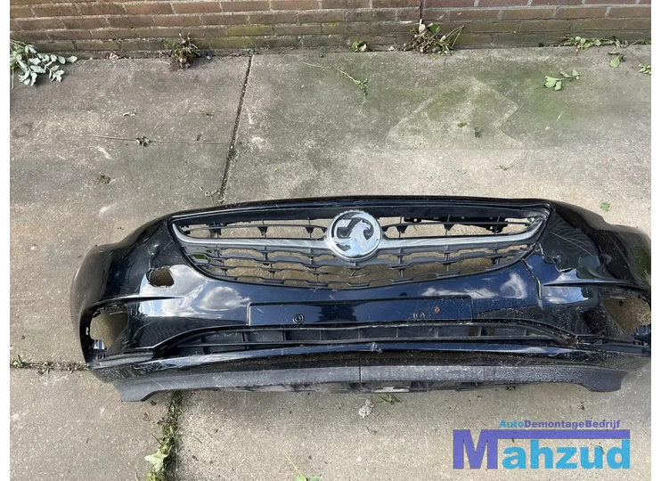 OPEL CORSA E Zwart voorbumper bumper voor logo 2014-2019