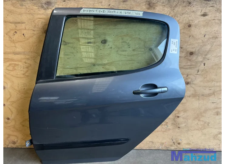 PEUGEOT 308 Grijs KTH links achter deur 2007-2012