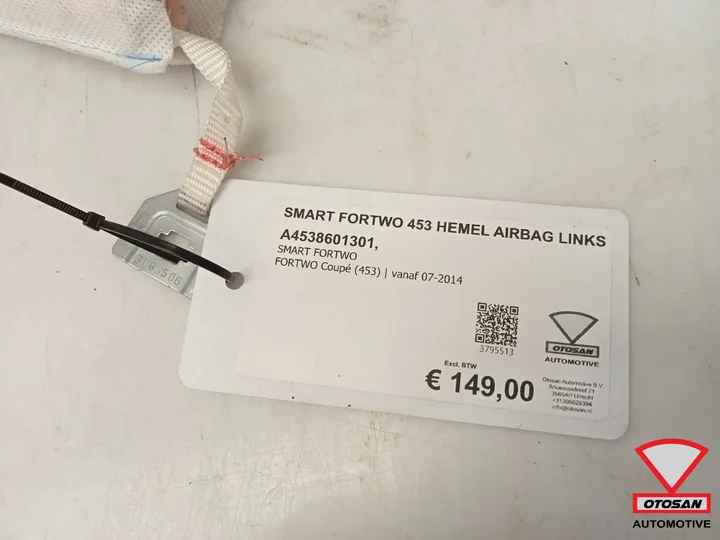 smart-fortwo-453-2015-hemel-dak-airbag-links-a4538601301 — foto 3