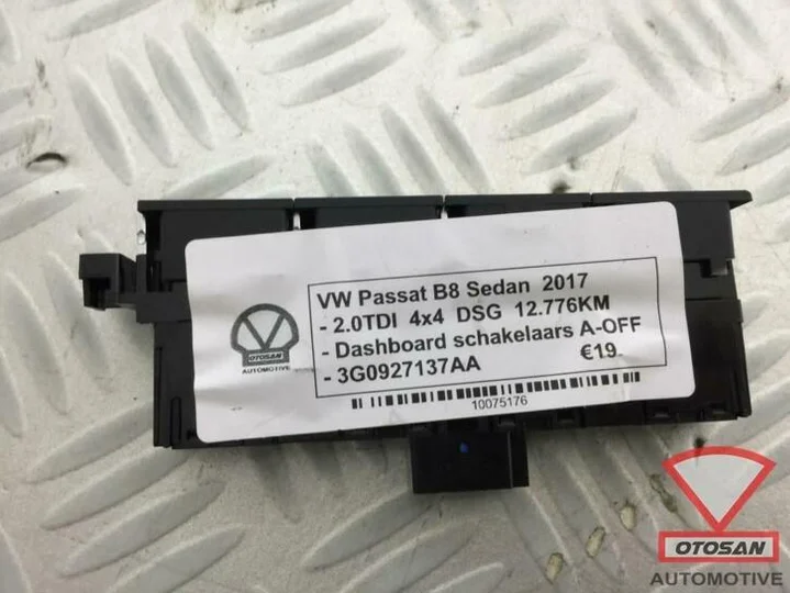 vw-passat-b8-a-off-esp-schakelaar-middenconsole-3g0927137aa — foto 2
