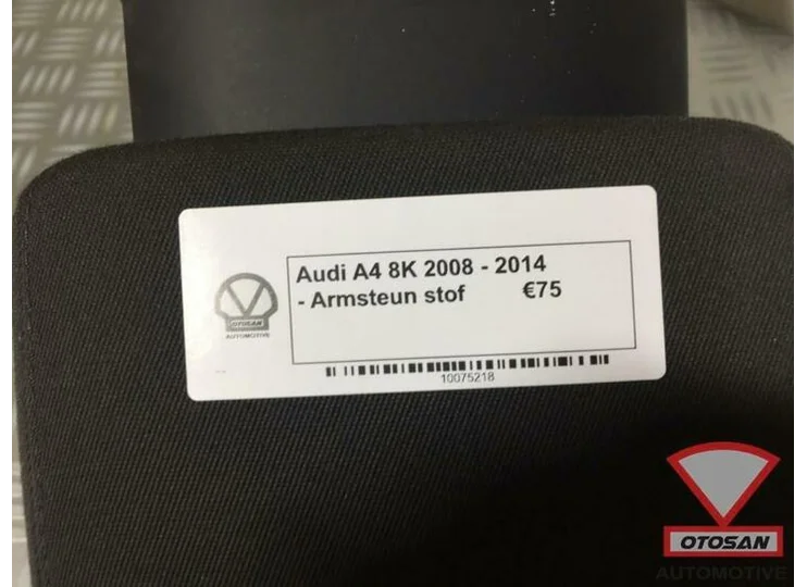 Audi A4 8K 2008-2017 Armsteun Stof