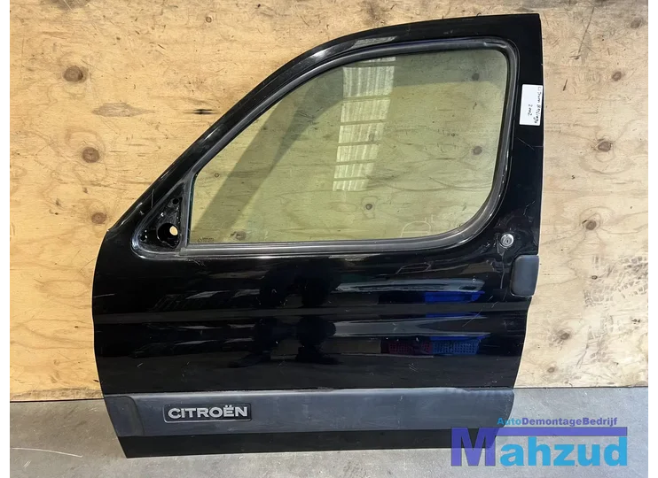 CITROEN BERLINGO zwart links voor deur 1997-2002