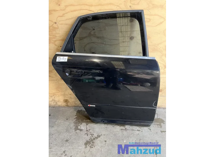 AUDI A4 B7 Sedan ZWART LZ9Y rechts achter deur portier 2005-2008